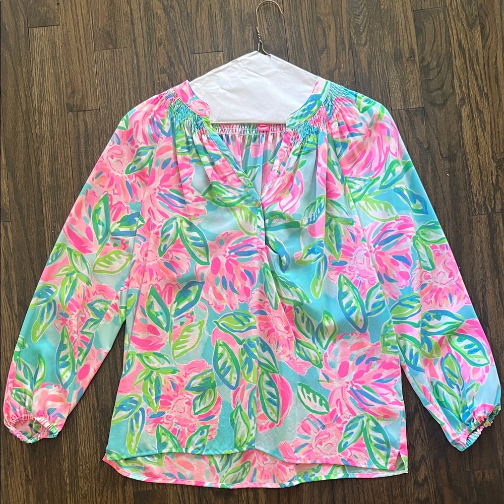 Lilly Pulitzer Multicolor Floral Top